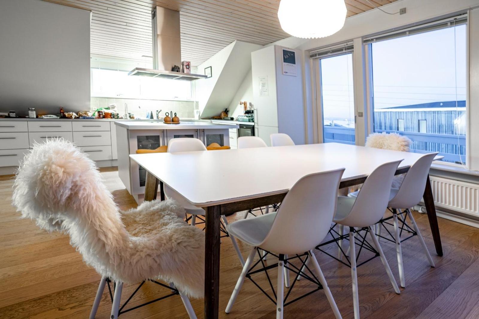 Ilulissat Stay - 4-Bedroom Villa With Sea View And Hot Tub Esterno foto